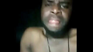 Sexy Nigerian guy wanks