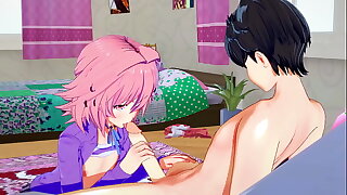 Fate Grand Order Yaoi - Gudao x Astolfo Blowjob - Sissy Japanese Asian Manga anime game porn gay