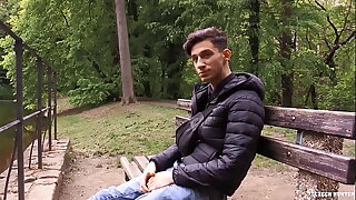He Catches His GF Sucking Someone Else's Dick, He Then Goes To The Park And Sucks A Dick For Money - BigStr