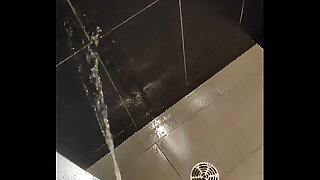 Don't use the toilet when you're at the bar. Spray the floor instead!